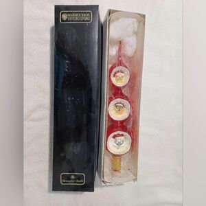 Vintage Looney tunes limited edition Chistopher Radko trio Christmas tree topper